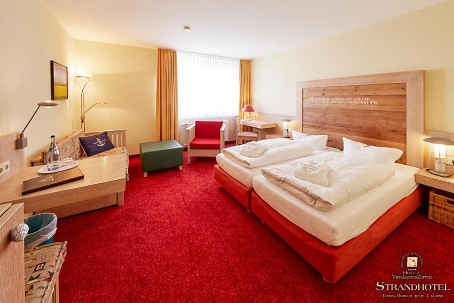 Strandhotel Vierjahreszeiten Borkum Exteriör bild